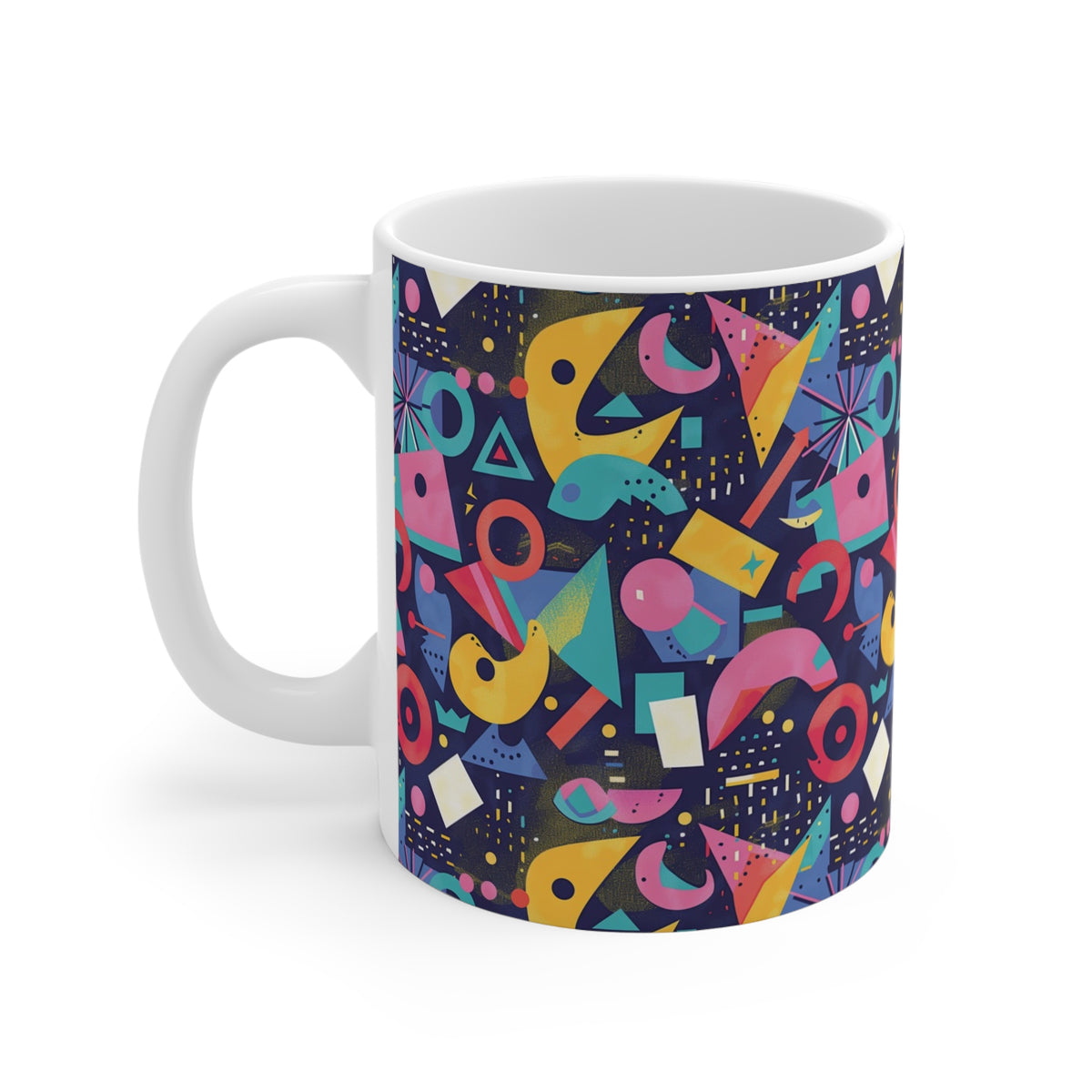 90s Retro Coffee Mug - Full Wrap Design 503