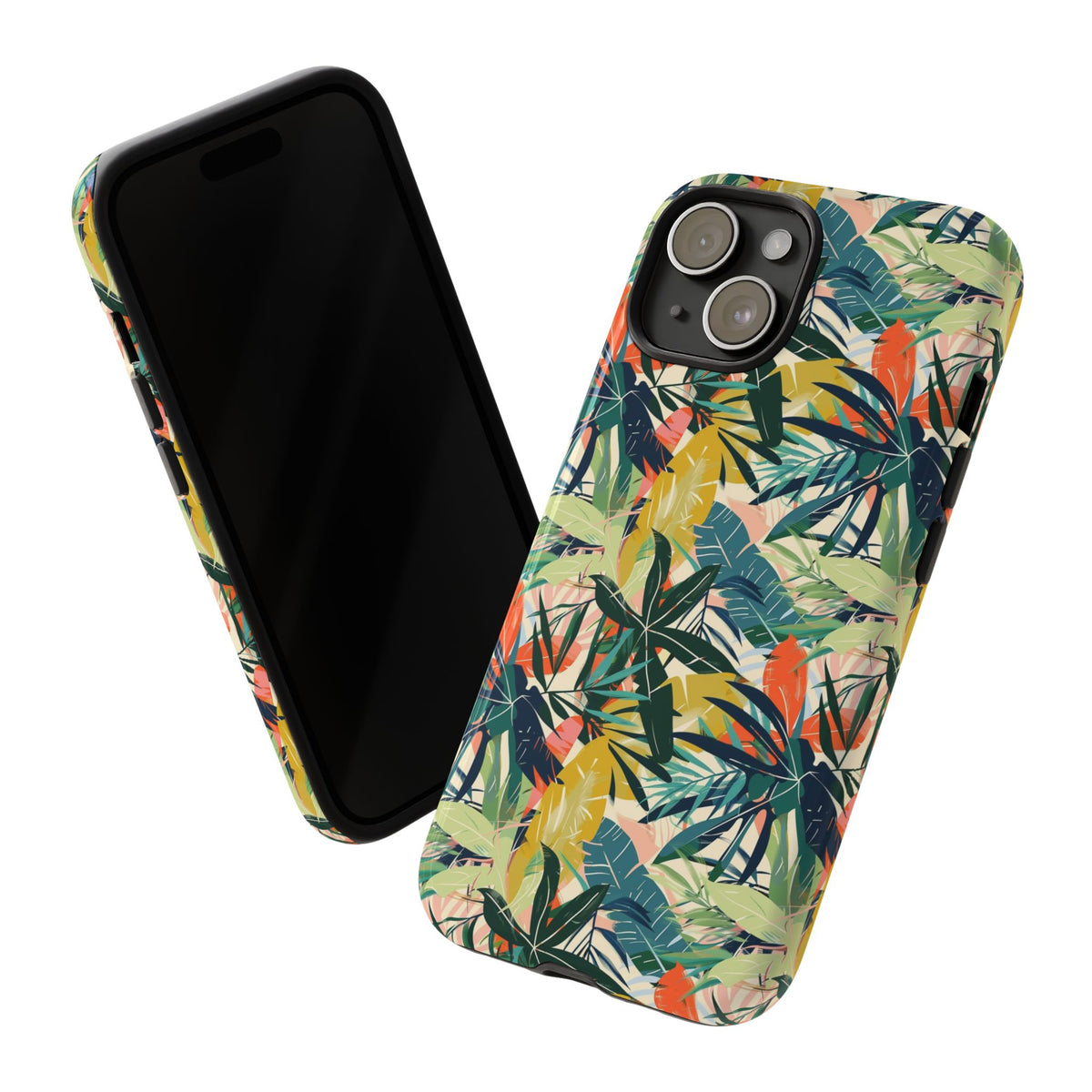 Jungle Pattern Phone Case – Exotic & Lush Design for Your Phone 349