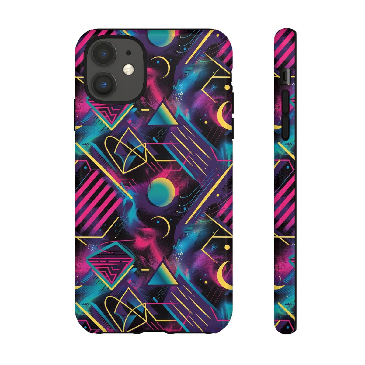 Retro 80s Seamless Phone Case – Vintage Style Meets Modern Protection 076