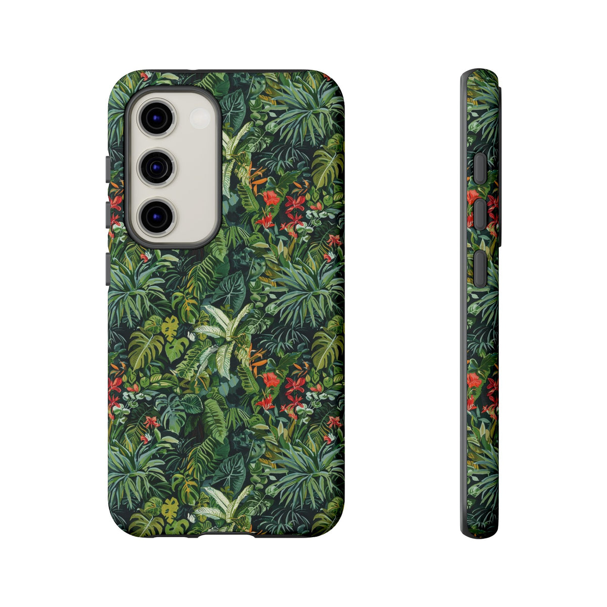 Jungle Pattern Phone Case – Exotic & Lush Design for Your Phone 323