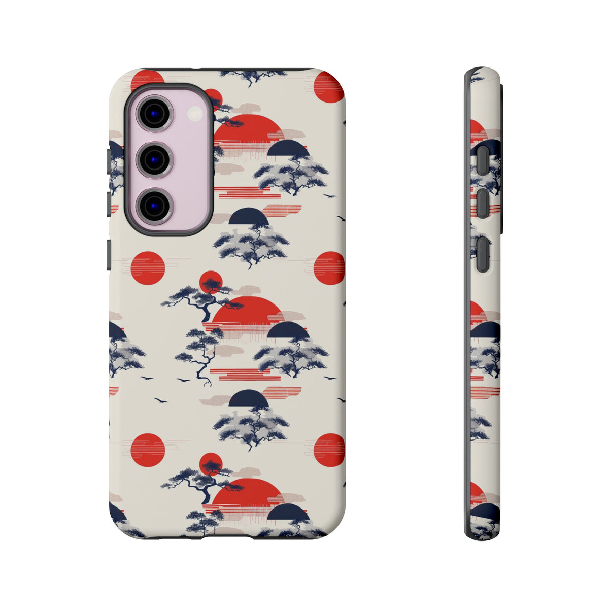 Japanese Pattern Phone Case – Elegant & Timeless Design for Your Phone 047