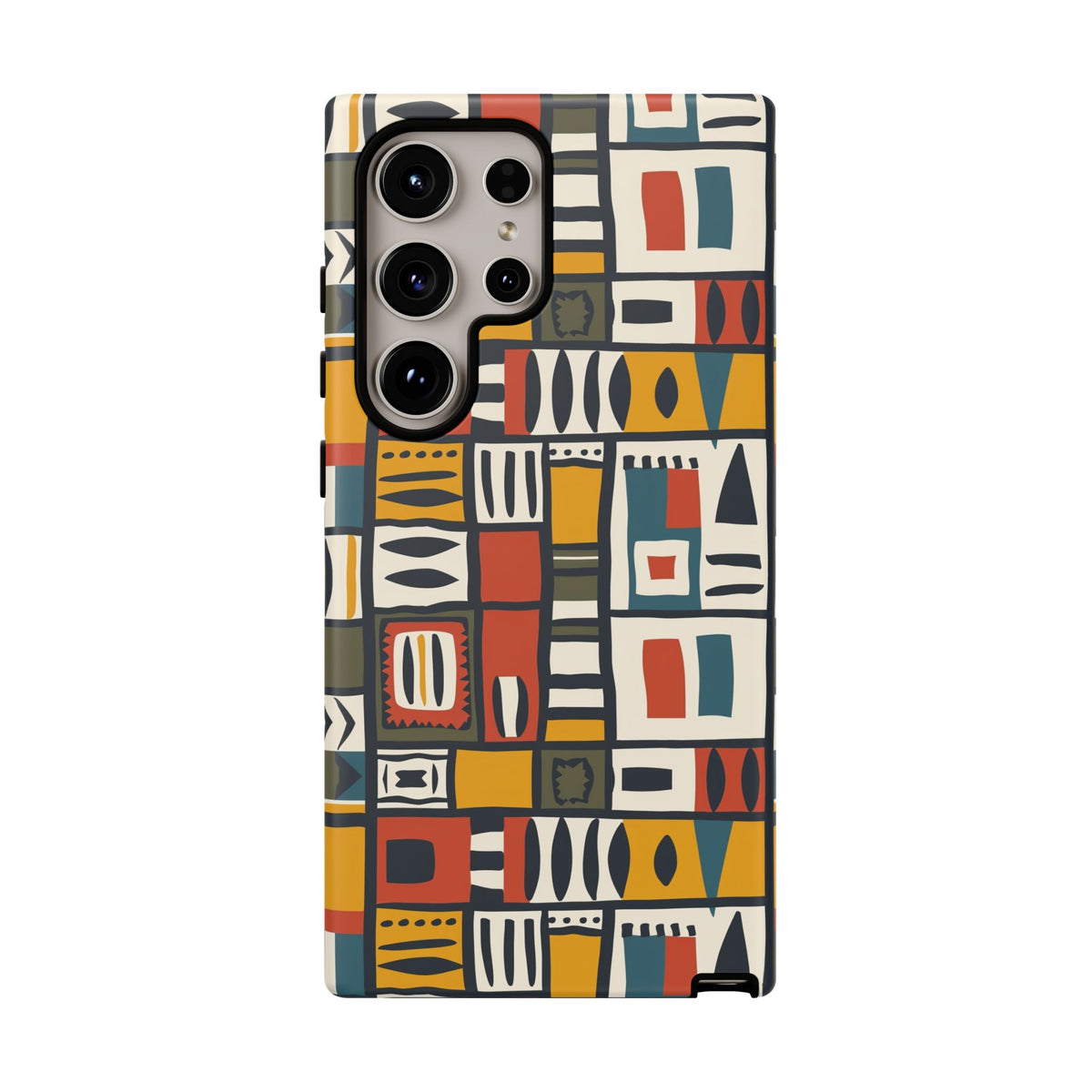 Stylish African Pattern Phone Case – Unique and Vibrant Protection 013