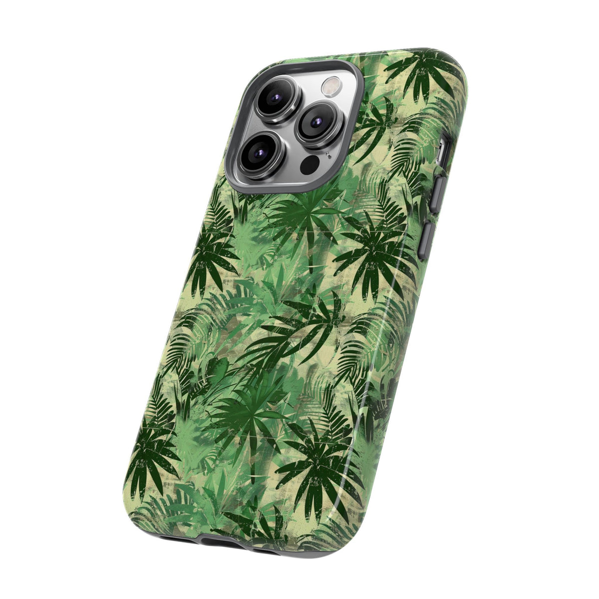 Jungle Pattern Phone Case – Exotic & Lush Design for Your Phone 336