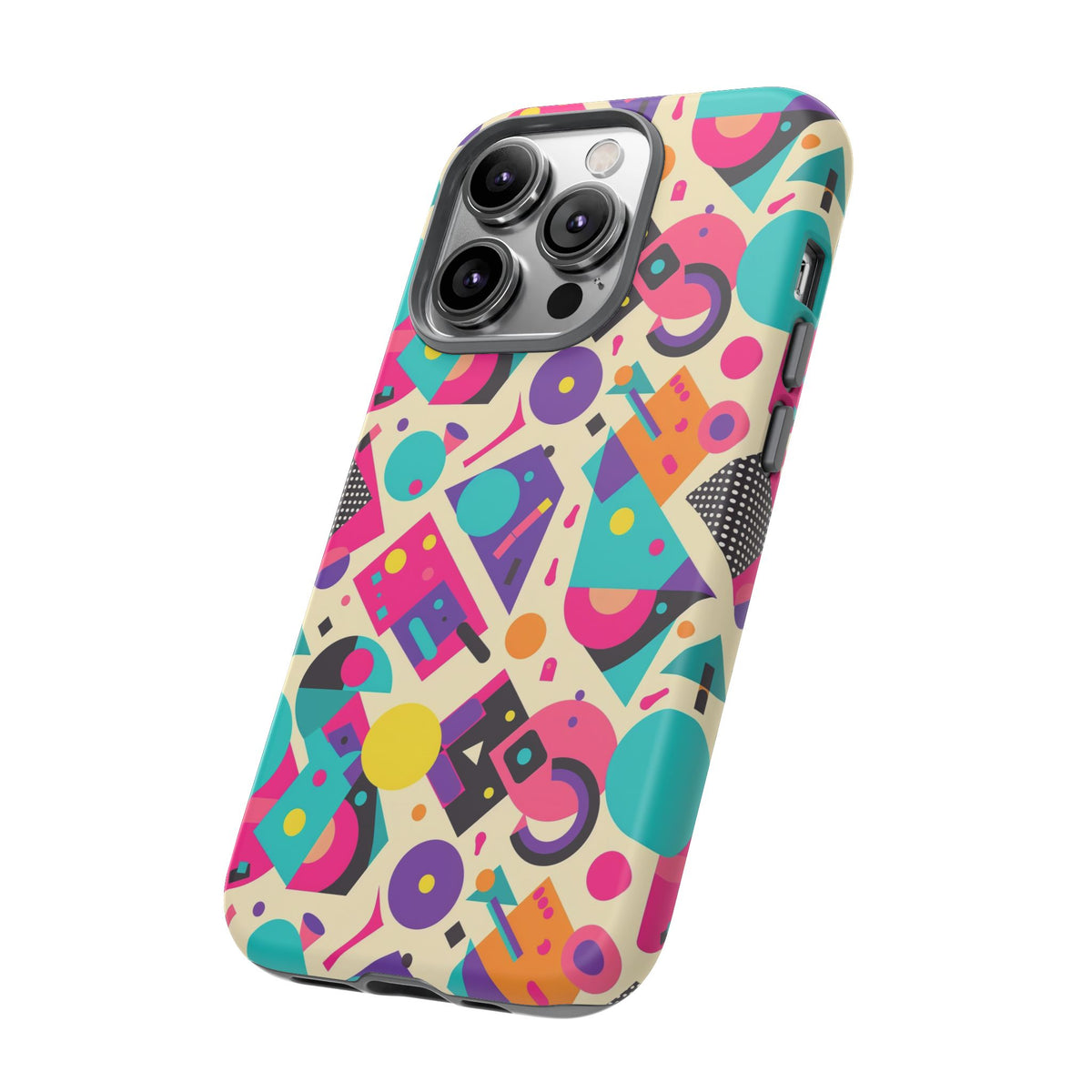 Retro 80s Seamless Phone Case – Vintage Style Meets Modern Protection 199