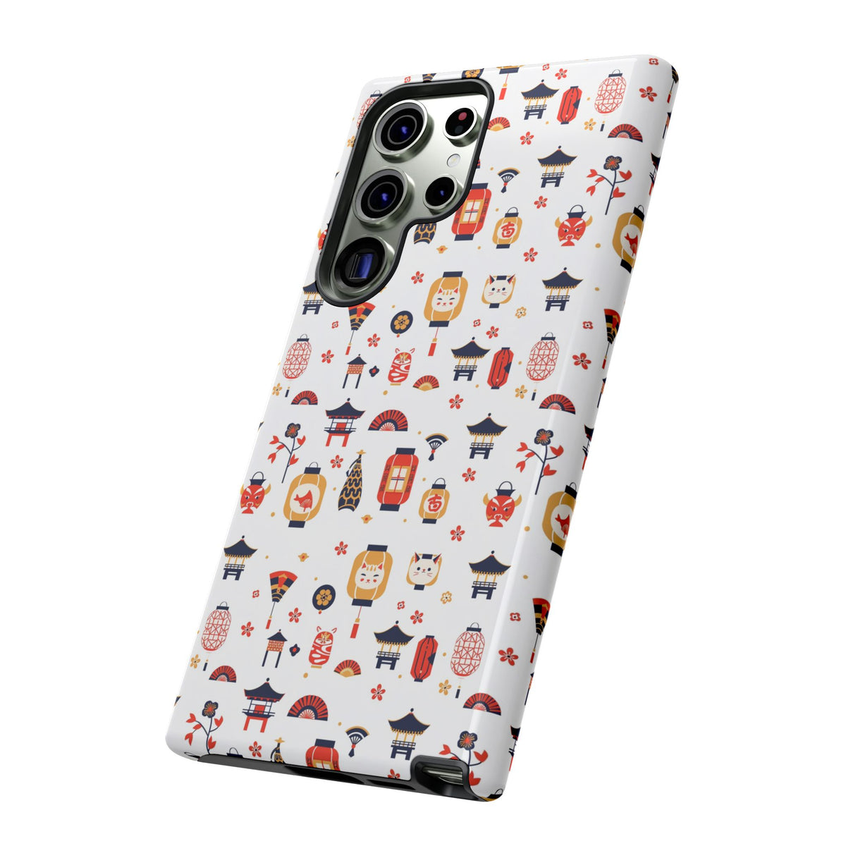 Japanese Pattern Phone Case – Elegant & Timeless Design for Your Phone 121