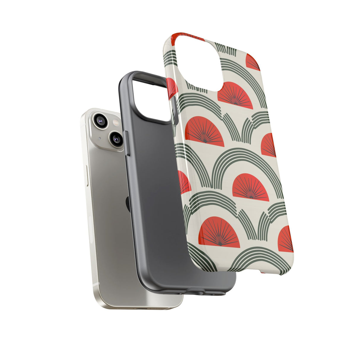 Japanese Pattern Phone Case – Elegant & Timeless Design for Your Phone 005