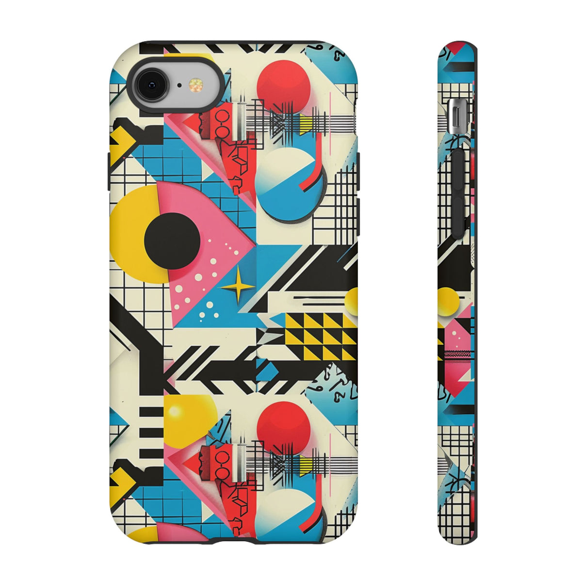 Retro 80s Seamless Phone Case – Vintage Style Meets Modern Protection 6