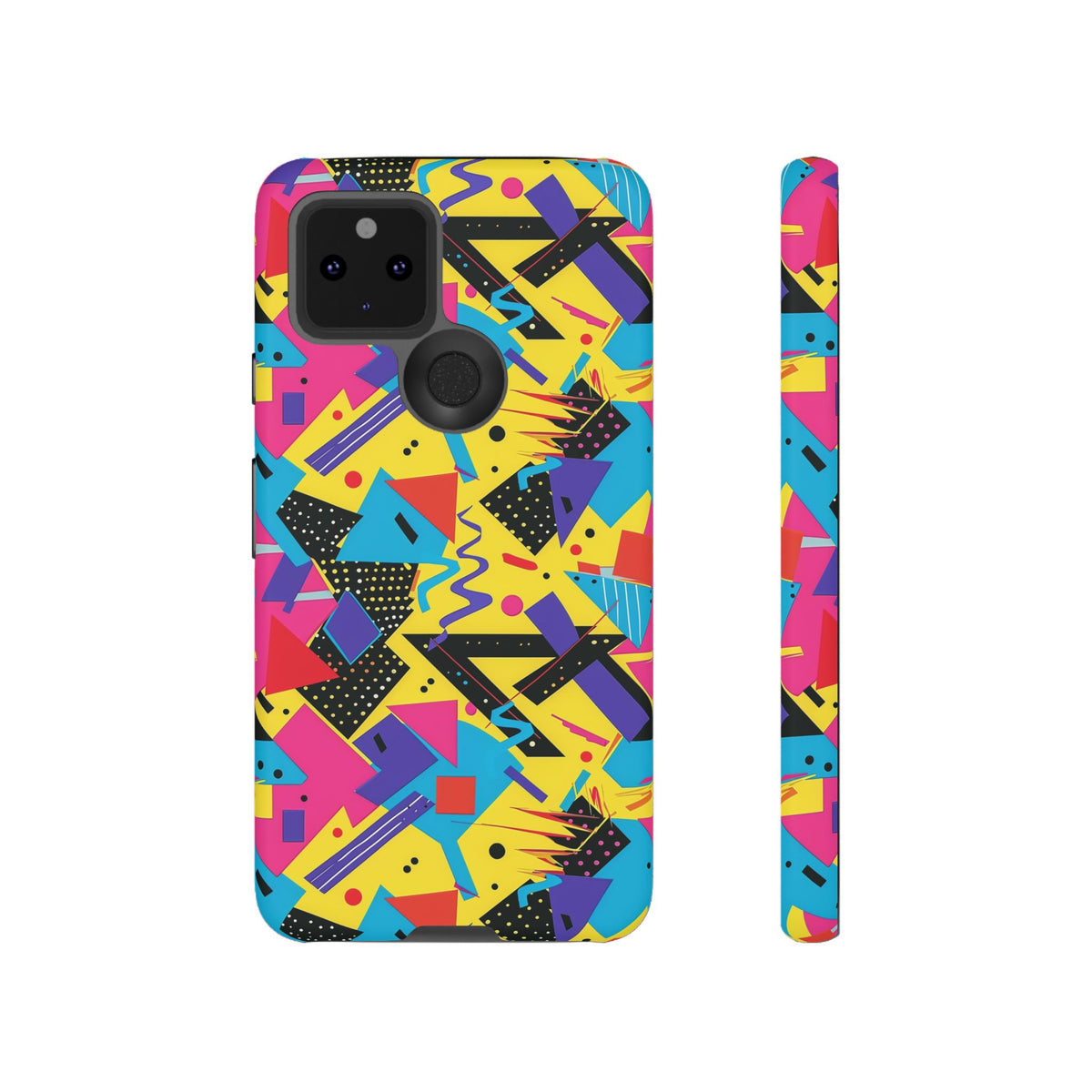 90s Themed Seamless Pattern Phone Case – Embrace Retro Style and Protection 223