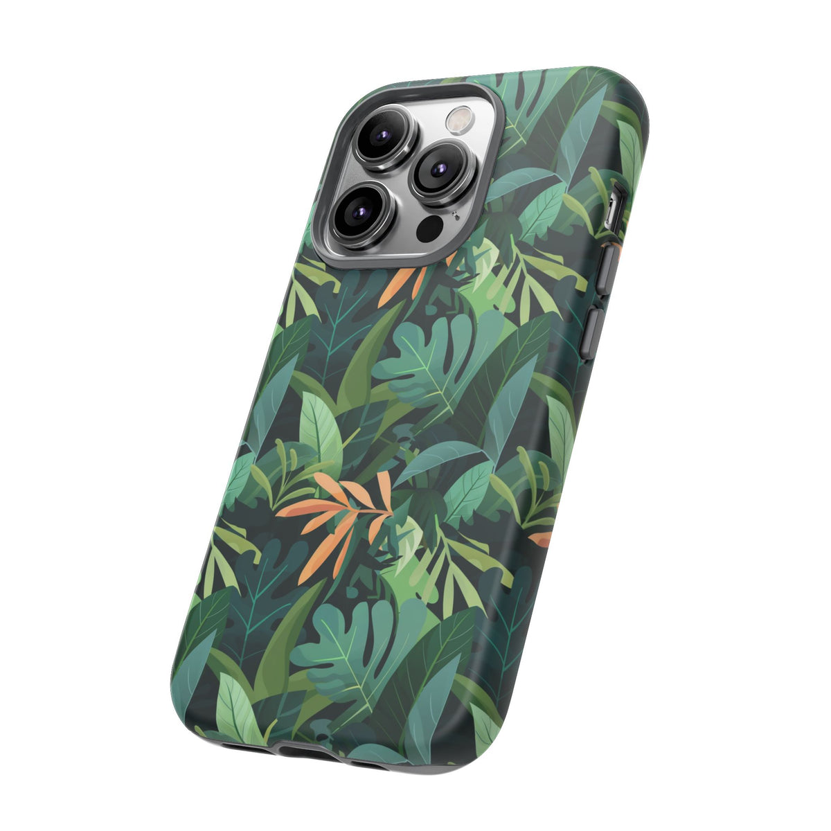 Jungle Pattern Phone Case – Exotic & Lush Design for Your Phone 341