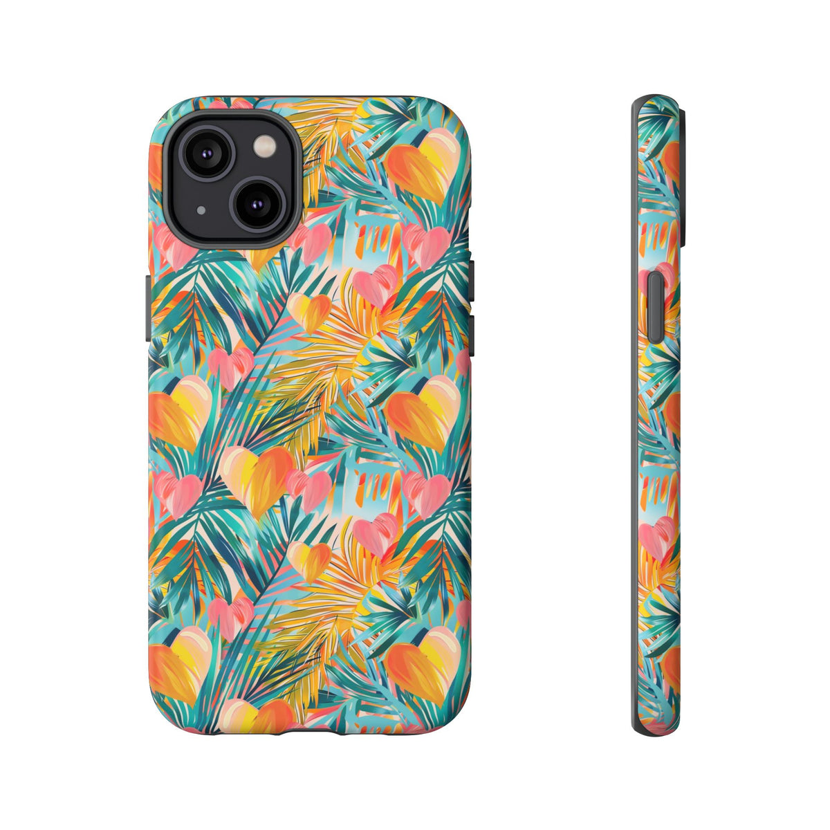 Heart Pattern Phone Case – Stylish & Loving Design for Your Device 824