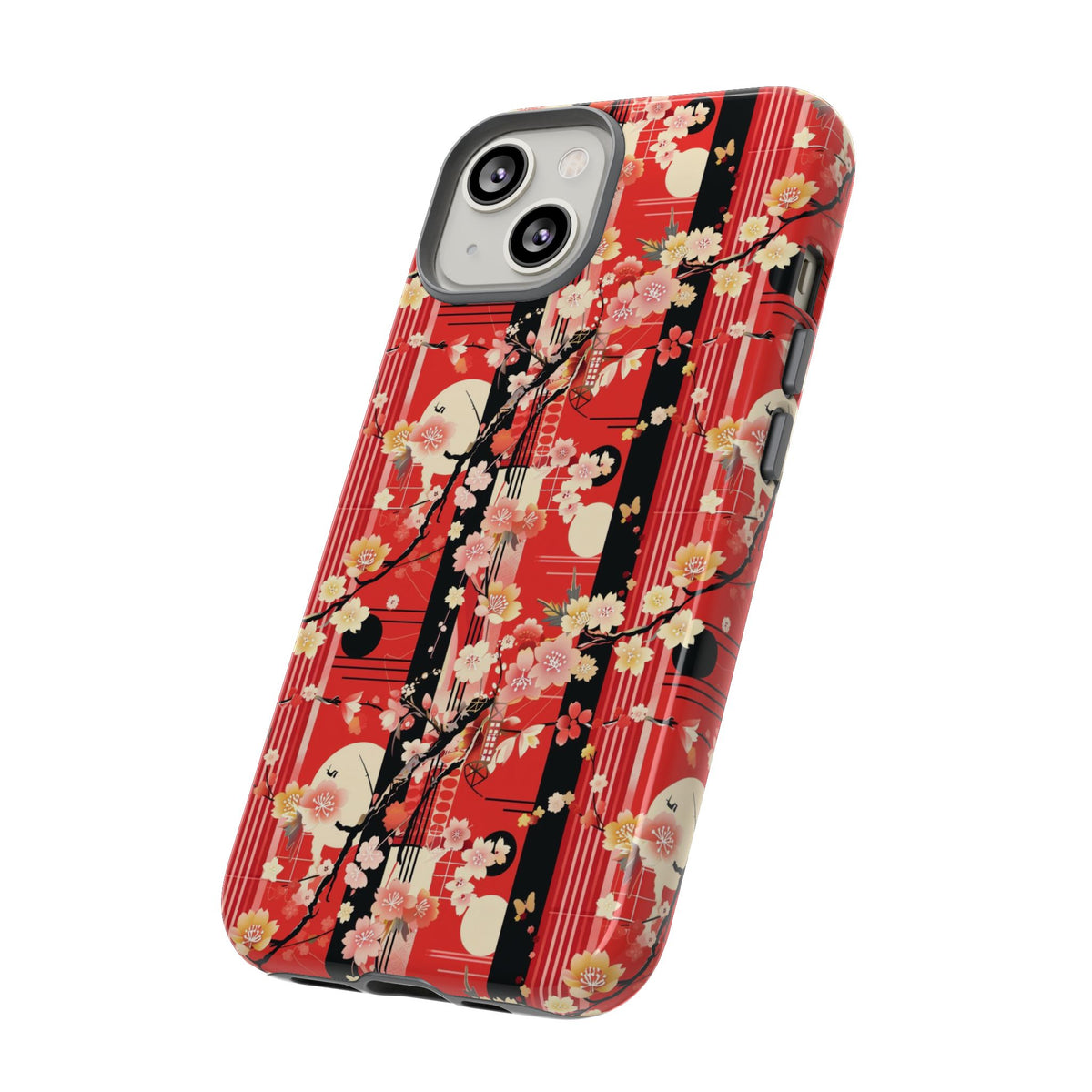 Japanese Pattern Phone Case – Elegant & Timeless Design for Your Phone 026