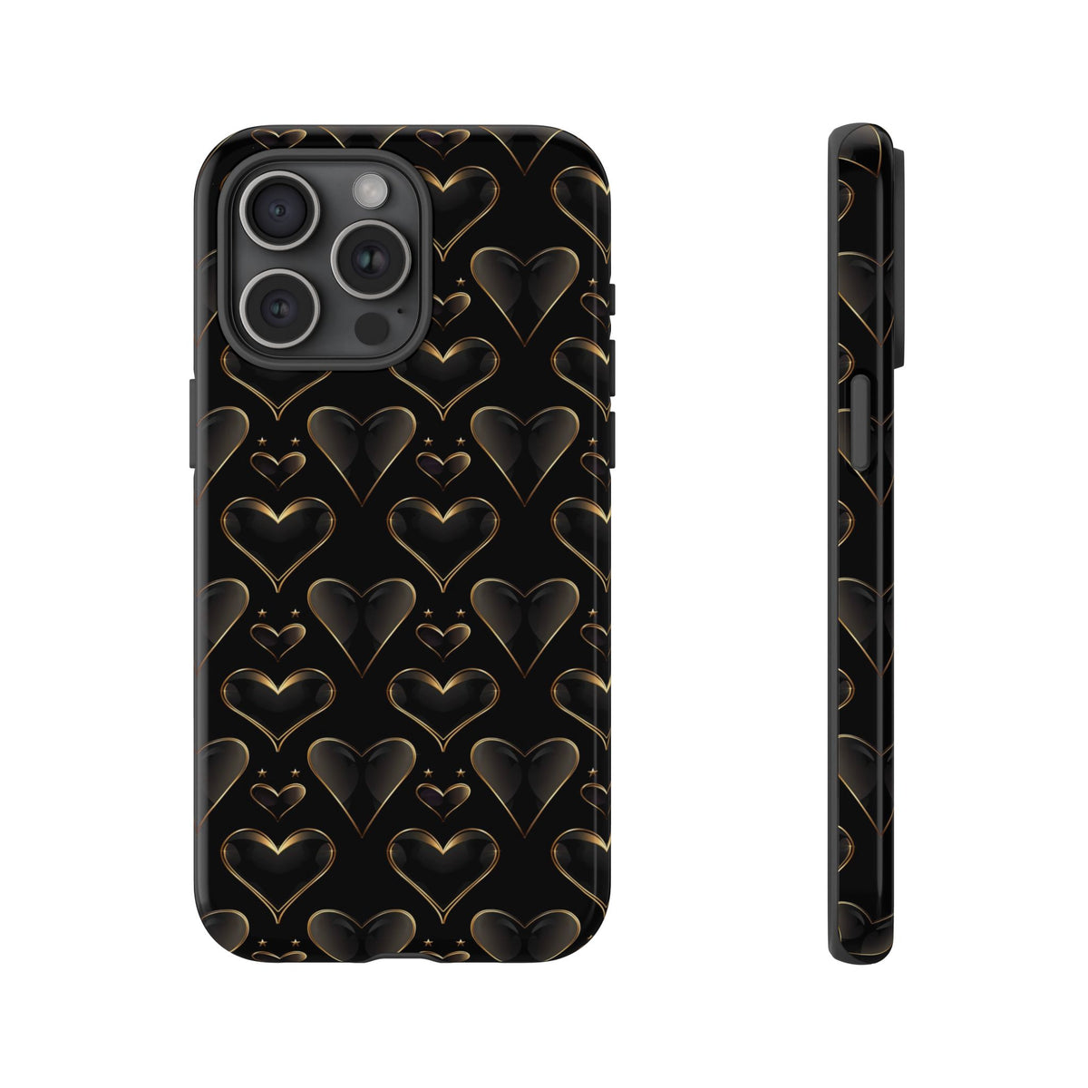 Heart Pattern Phone Case – Stylish & Loving Design for Your Device 362