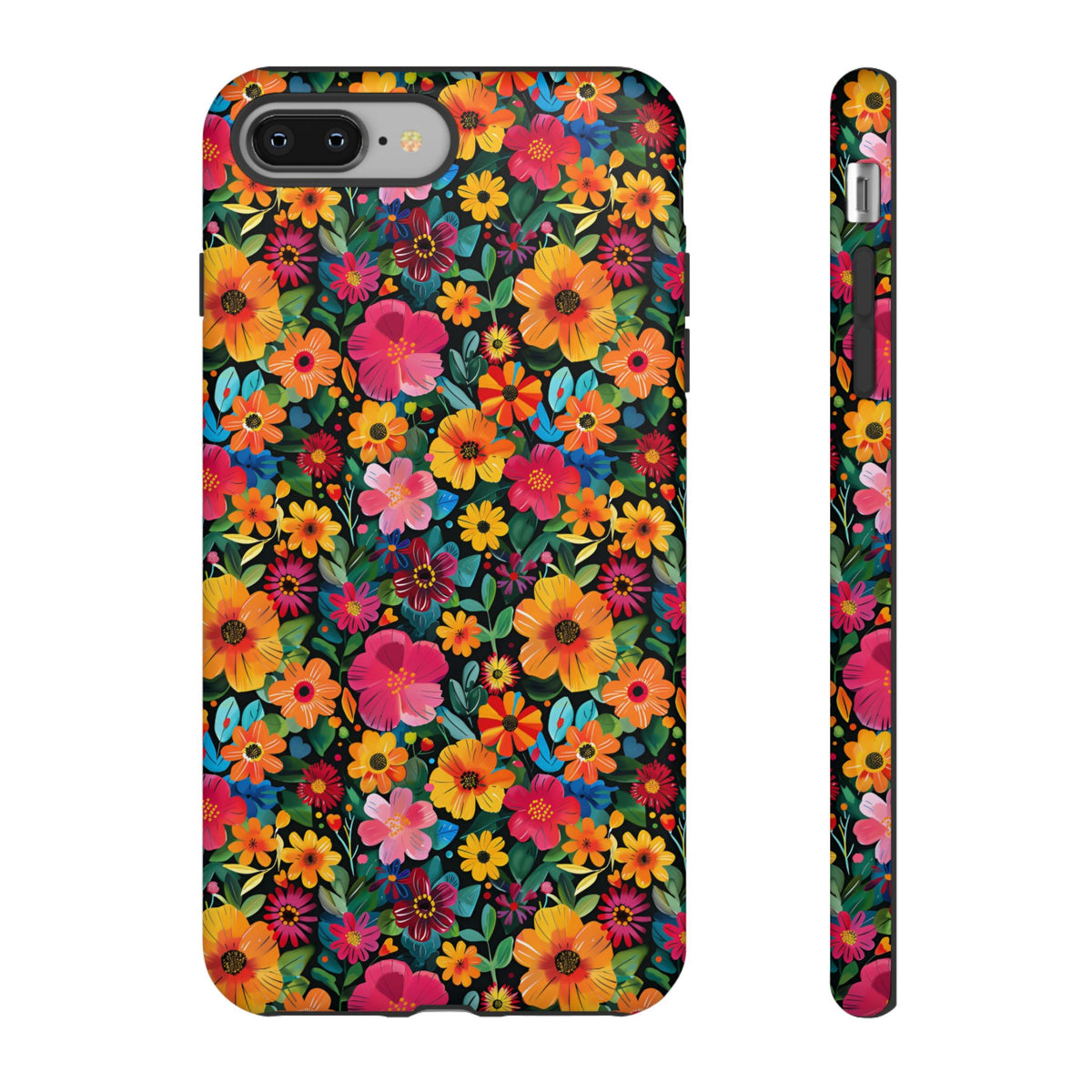 Frida Kahlo's Flower Phone Case – Artistic Elegance for Your Phone 8