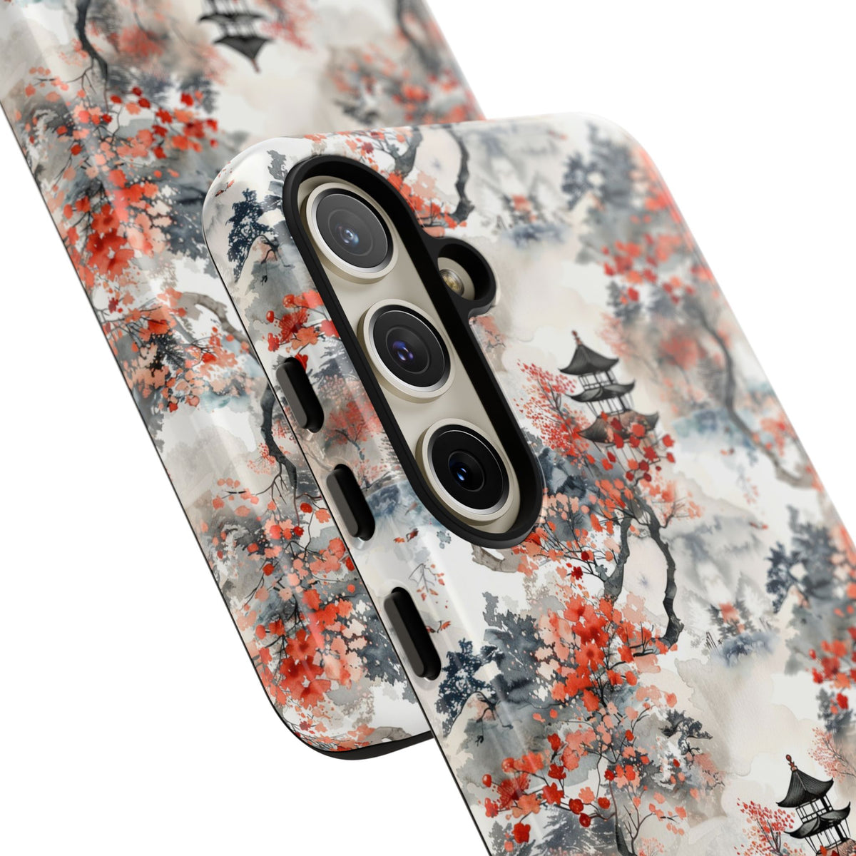 Japanese Pattern Phone Case – Elegant & Timeless Design for Your Phone 096