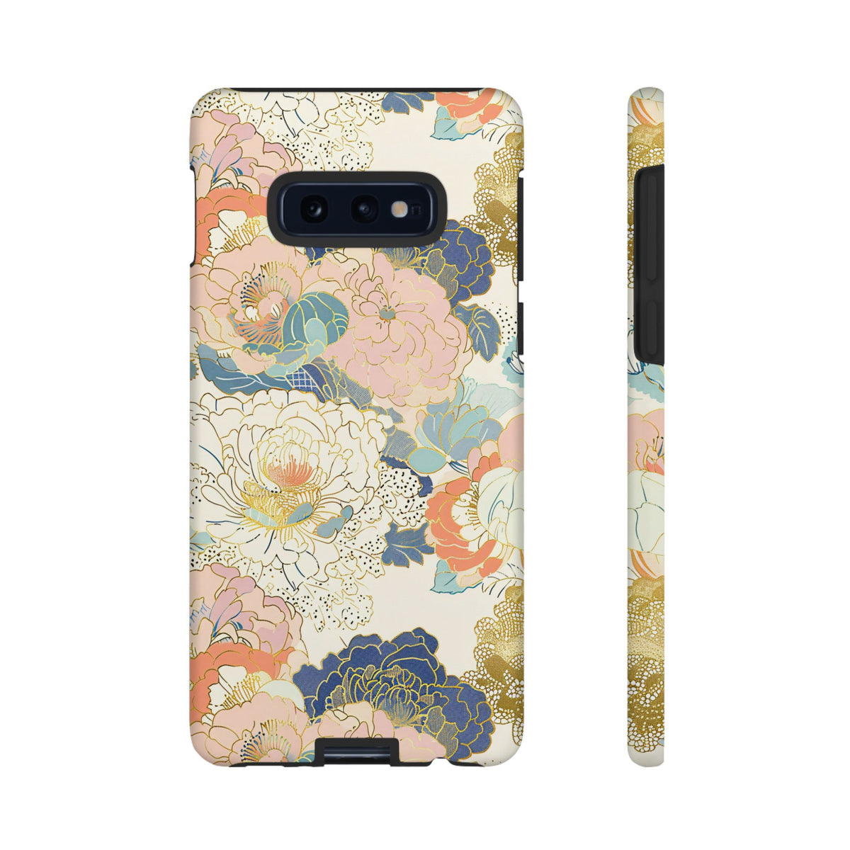 Japanese Blossom Asian Floral Design Phone Case – Elegant Floral Phone Cover 4