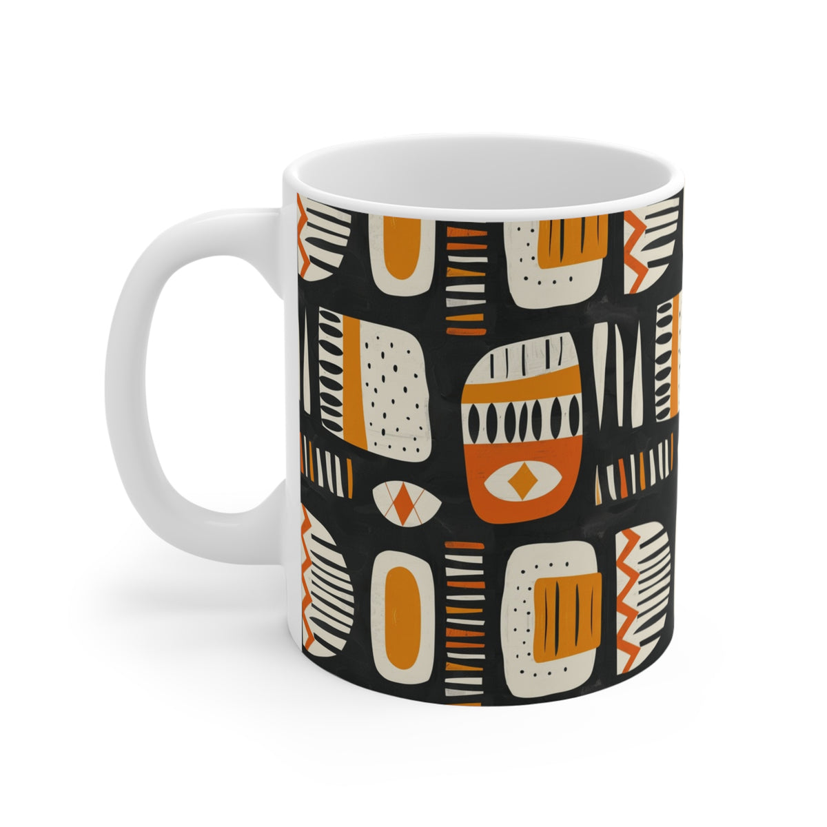 All-Over African Pattern Coffee Mug 685