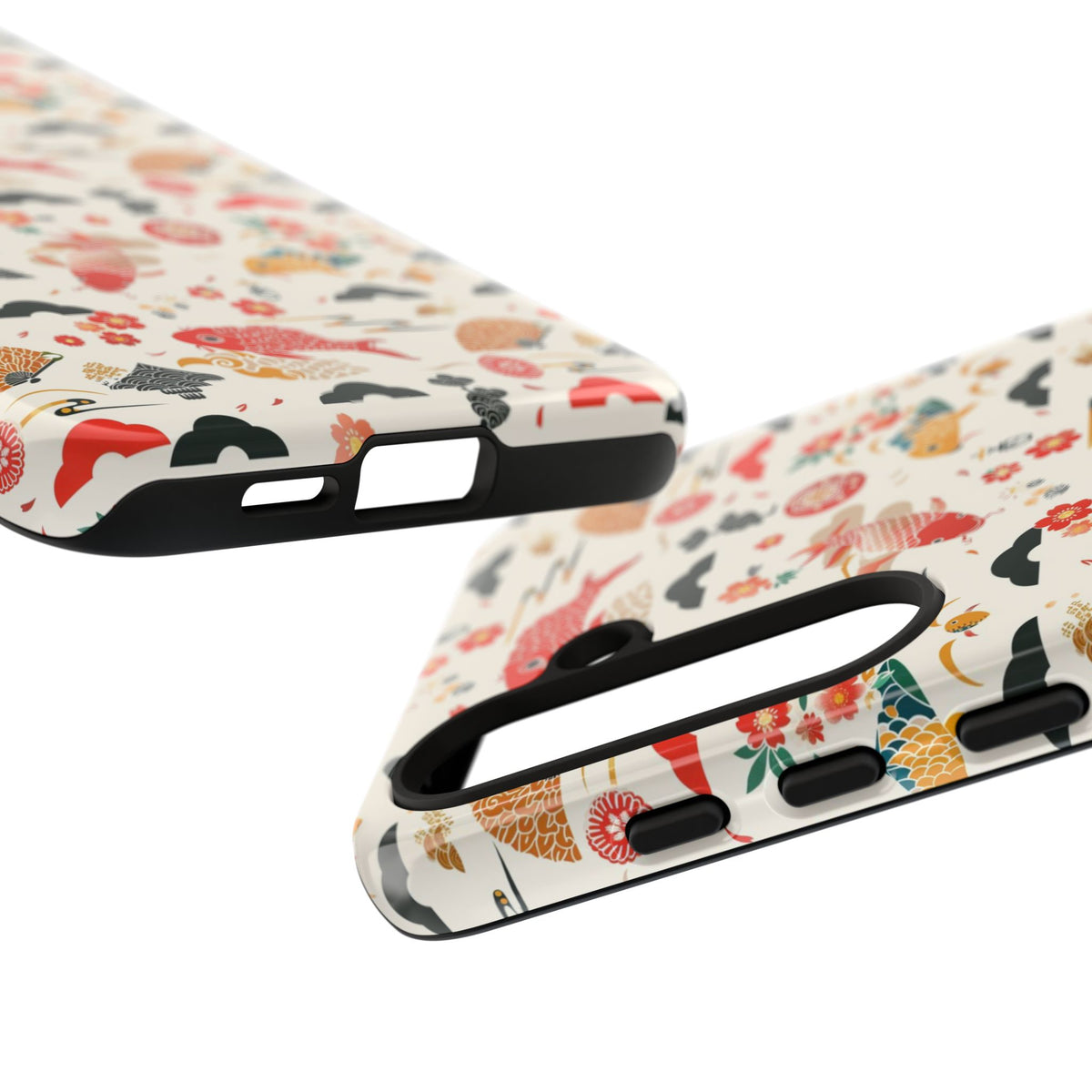 Japanese Pattern Phone Case – Elegant & Timeless Design for Your Phone 154