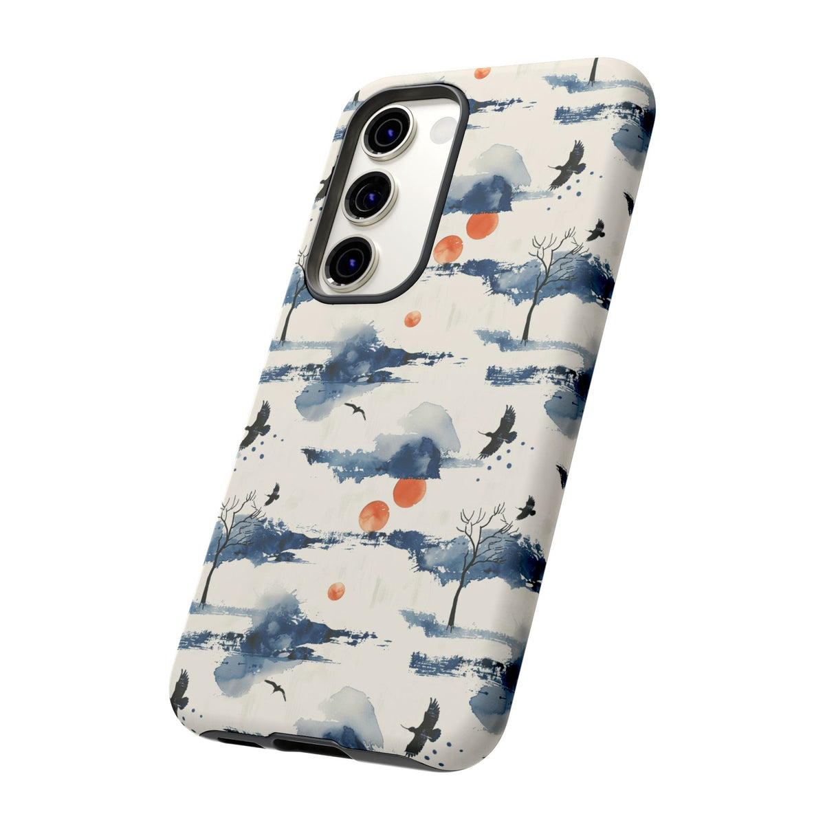 Japanese Pattern Phone Case – Elegant & Timeless Design for Your Phone 030