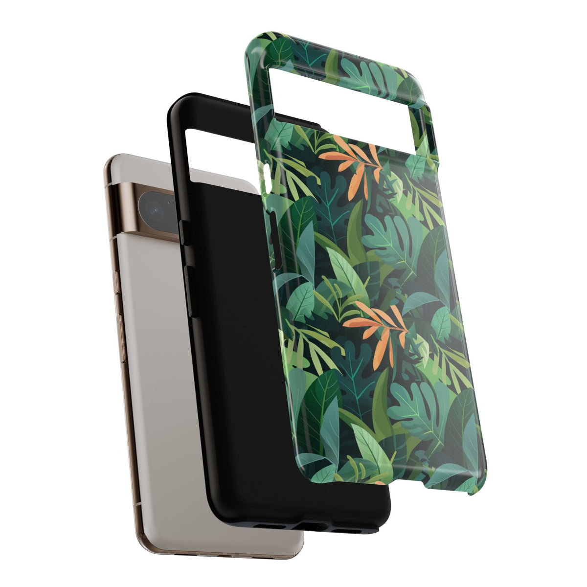 Jungle Pattern Phone Case – Exotic & Lush Design for Your Phone 341