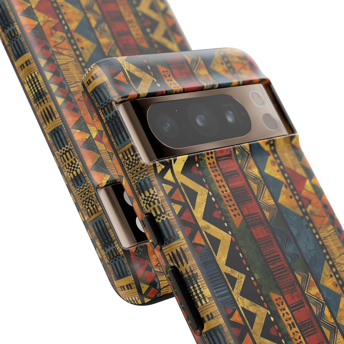 Stylish African Pattern Phone Case – Unique and Vibrant Protection 166