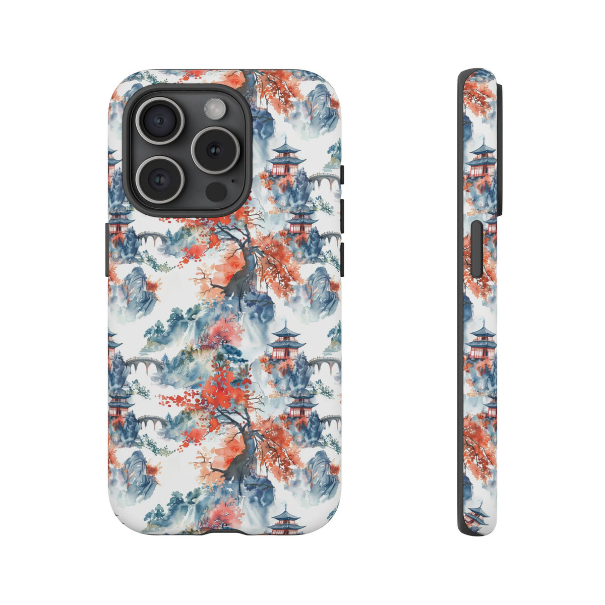 Japanese Pattern Phone Case – Elegant & Timeless Design for Your Phone 043