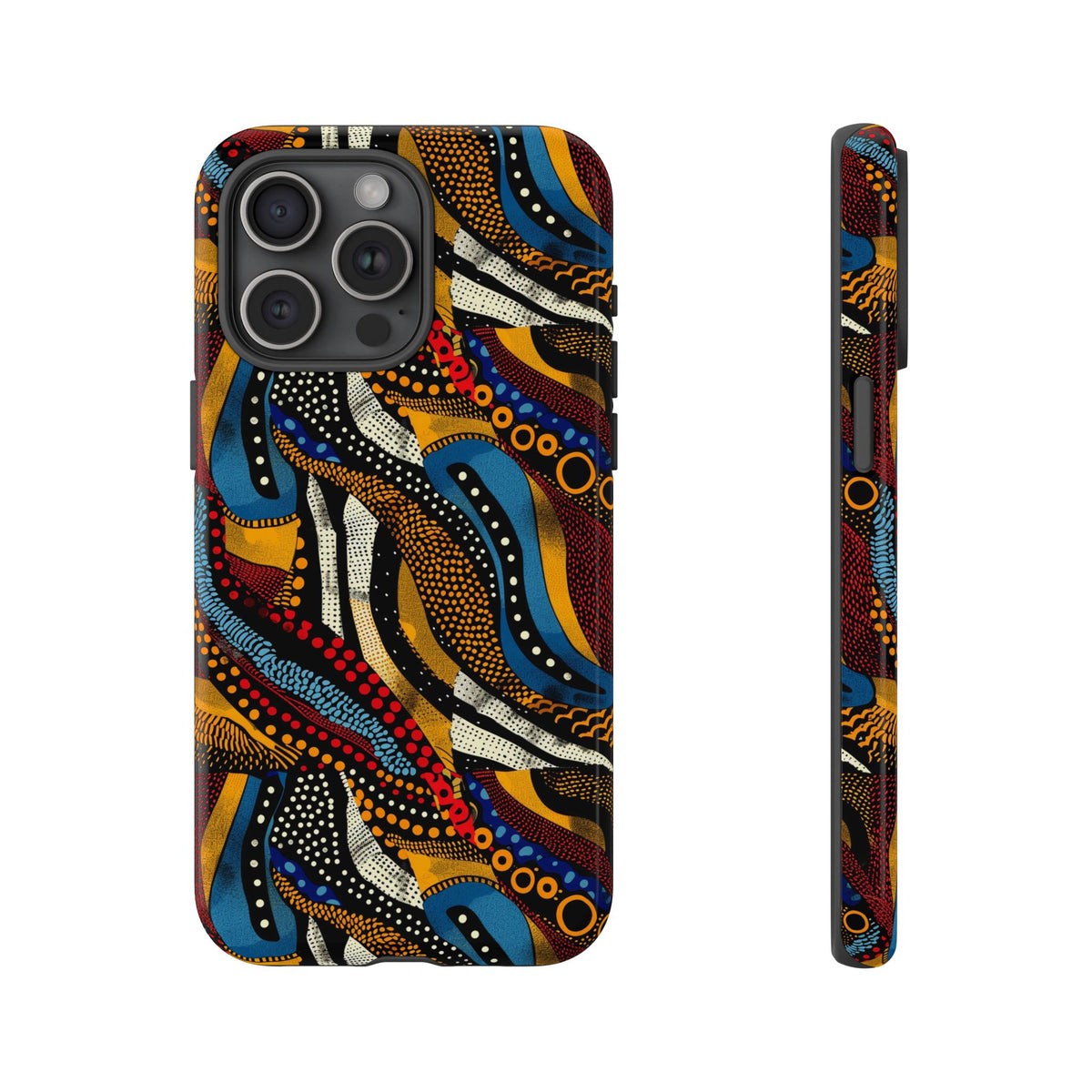 Stylish African Pattern Phone Case – Unique and Vibrant Protection 140