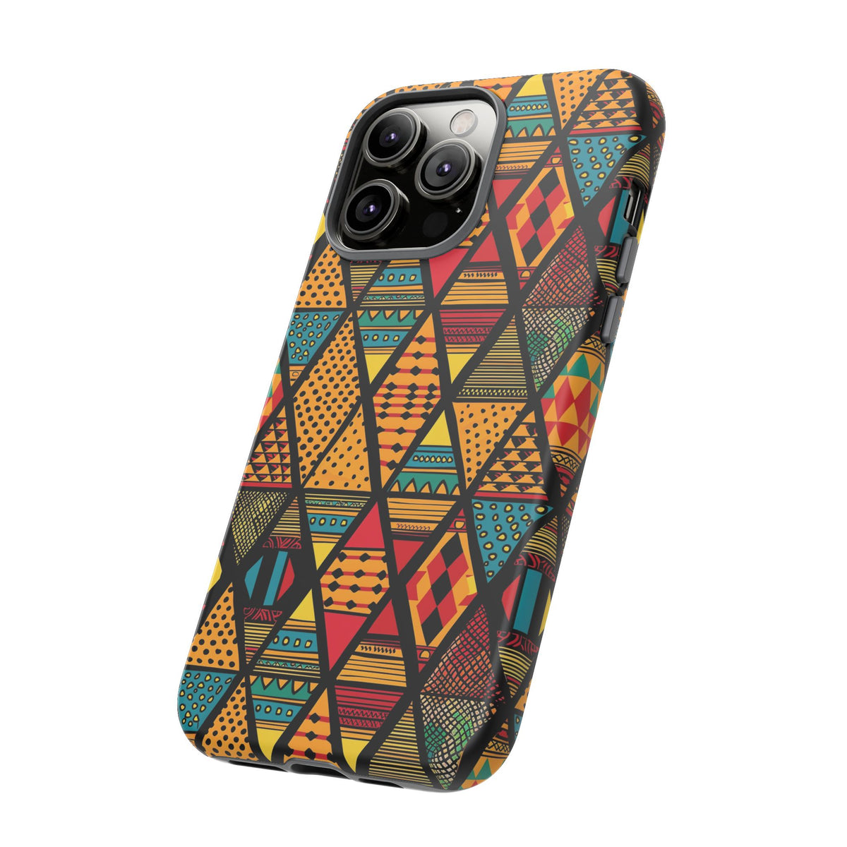 Stylish African Pattern Phone Case – Unique and Vibrant Protection 178