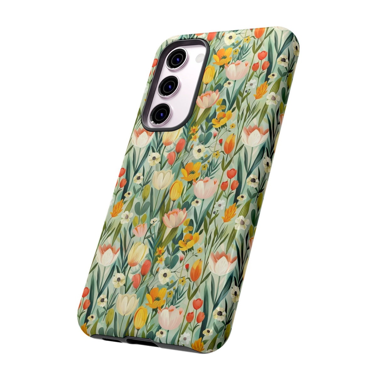 Spring Pattern Phone Case – Fresh & Vibrant Design for Your Phone 396