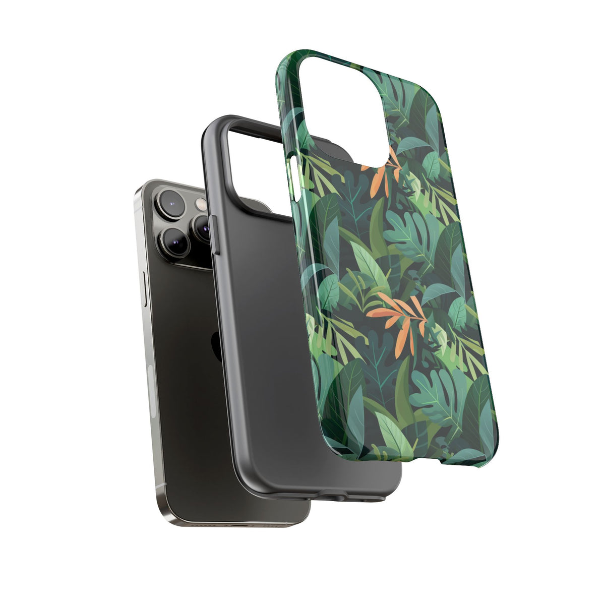 Jungle Pattern Phone Case – Exotic & Lush Design for Your Phone 341