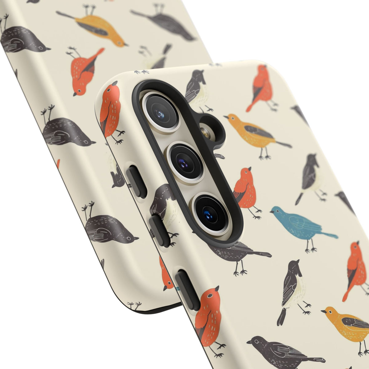 Birds Seamless Pattern Phone Case – Elegant and Timeless Avian Design 5