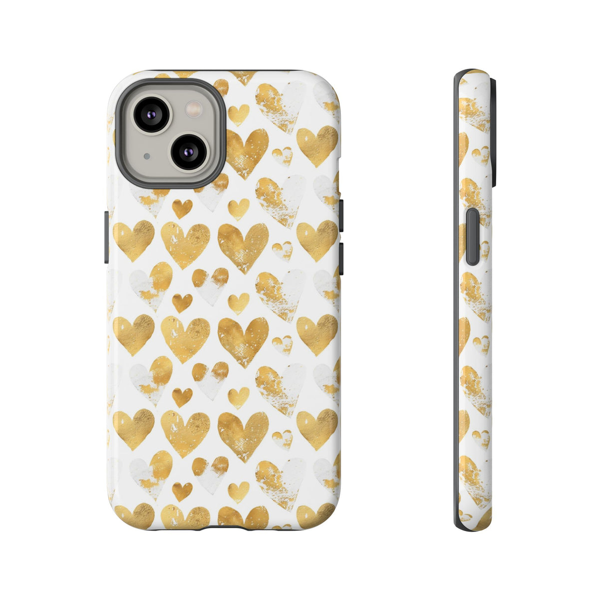 Heart Pattern Phone Case – Stylish & Loving Design for Your Device 230