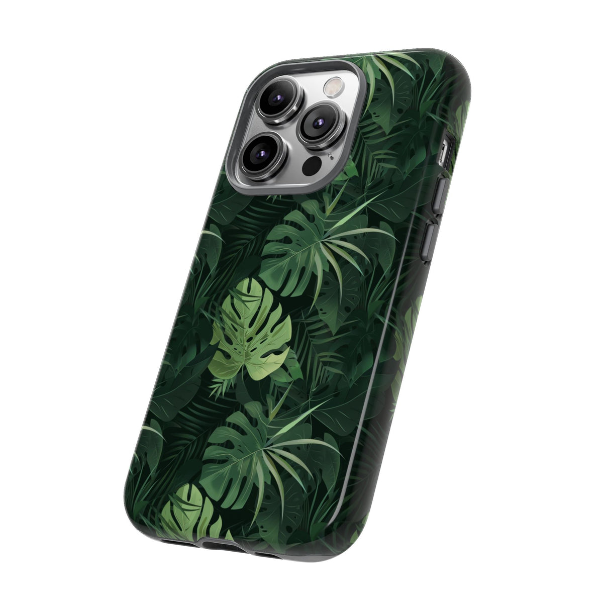 Jungle Pattern Phone Case – Exotic & Lush Design for Your Phone 335