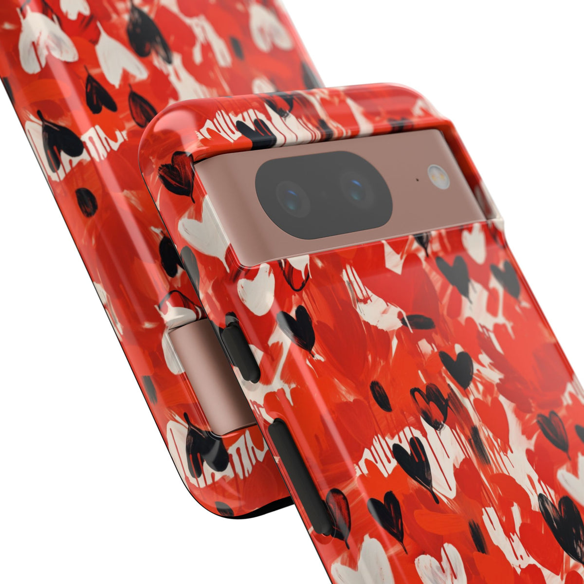 Heart Pattern Phone Case – Stylish & Loving Design for Your Device 355