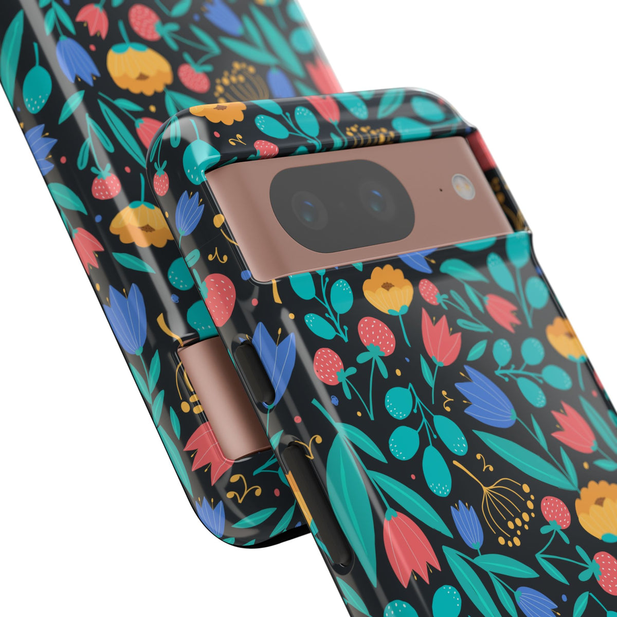 Colorful Little Flower Design Phone Case – Bright and Cheerful Floral Phone Cover