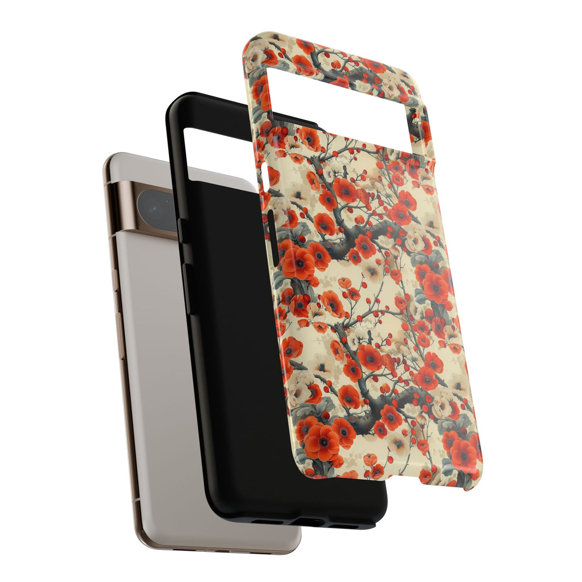 Japanese Pattern Phone Case – Elegant & Timeless Design for Your Phone 084