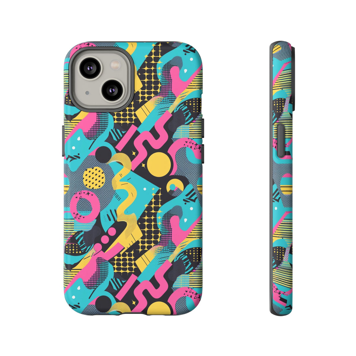 Retro 80s Seamless Phone Case – Vintage Style Meets Modern Protection 138