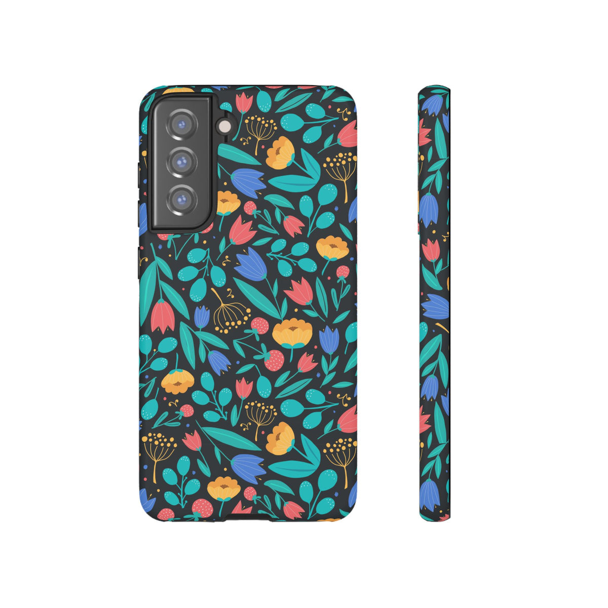 Colorful Little Flower Design Phone Case – Bright and Cheerful Floral Phone Cover