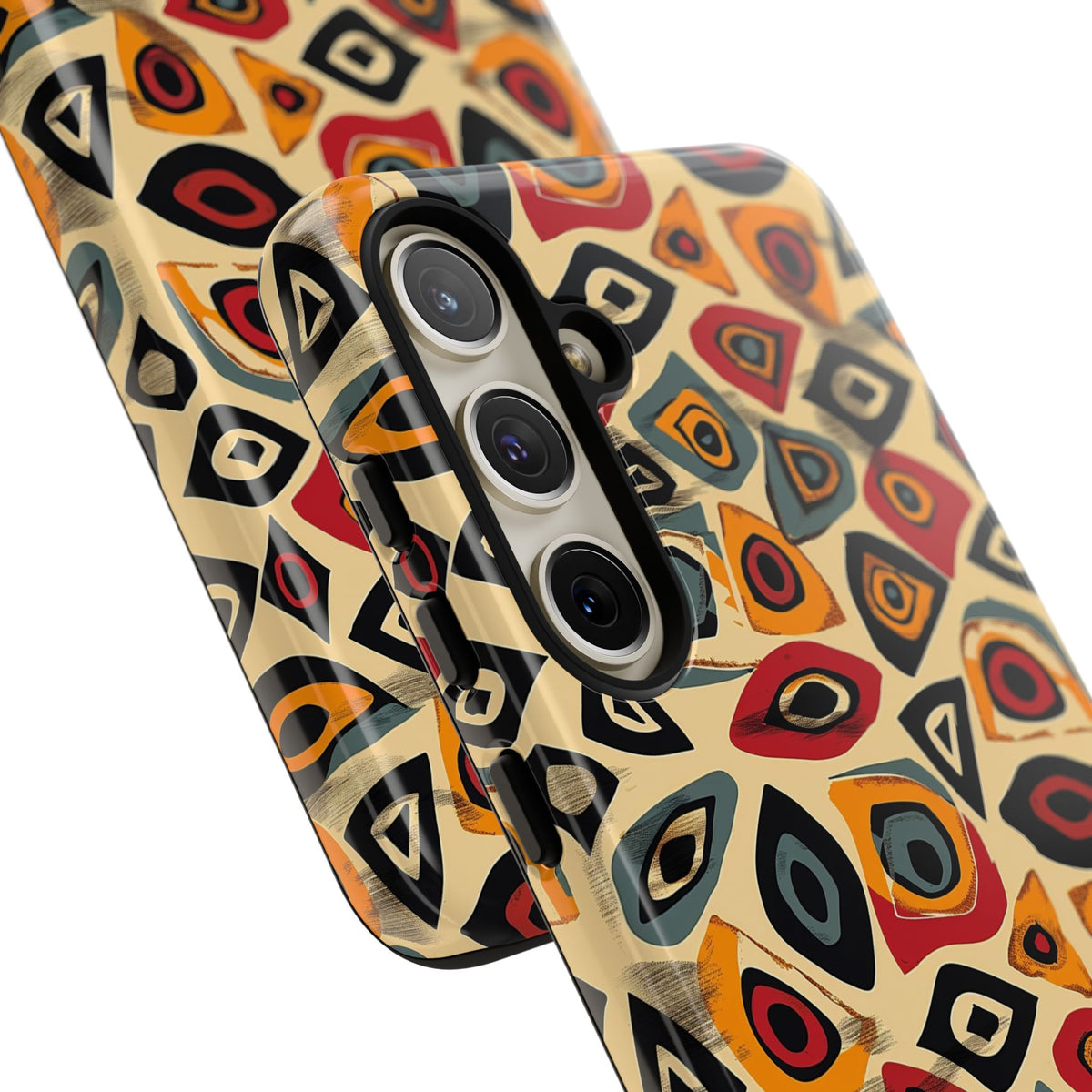 Stylish African Pattern Phone Case – Unique and Vibrant Protection 167