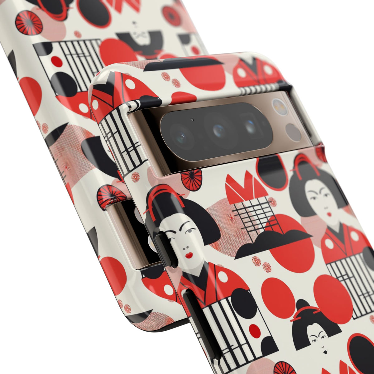 Japanese Pattern Phone Case – Elegant & Timeless Design for Your Phone 018