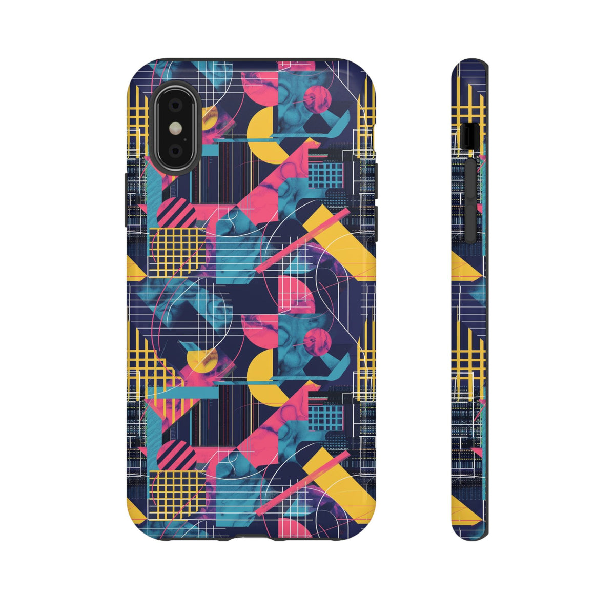 Retro 80s Seamless Phone Case – Vintage Style Meets Modern Protection 188