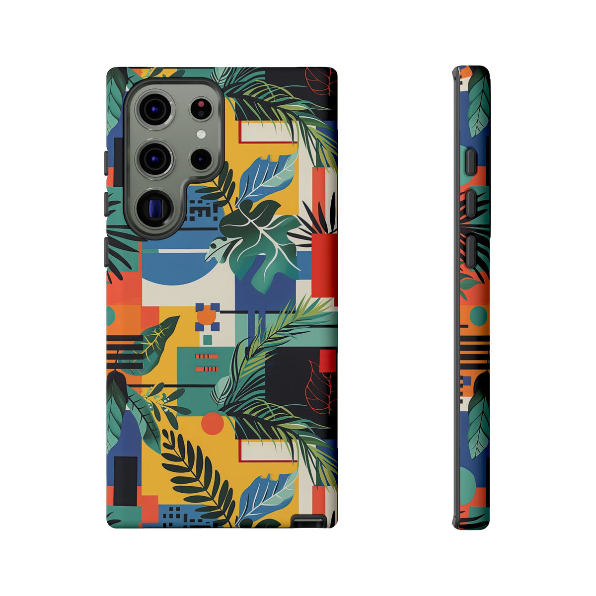 Jungle Collage Phone Case – Vibrant & Durable Nature-Inspired Protection