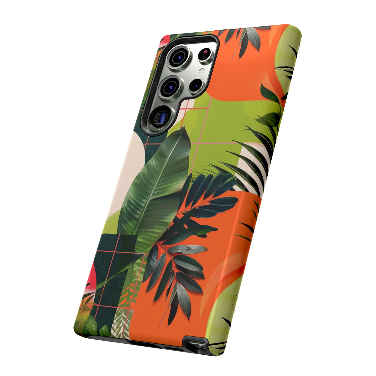 Jungle Collage Phone Case – Vibrant & Durable Nature-Inspired Protection