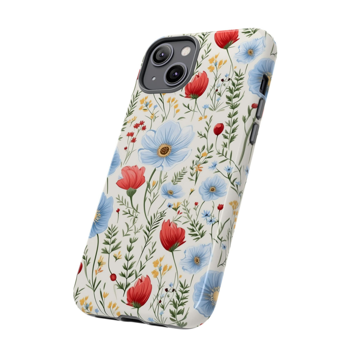 Wildflower Design Phone Case – Beautiful Nature-Inspired Floral Pattern