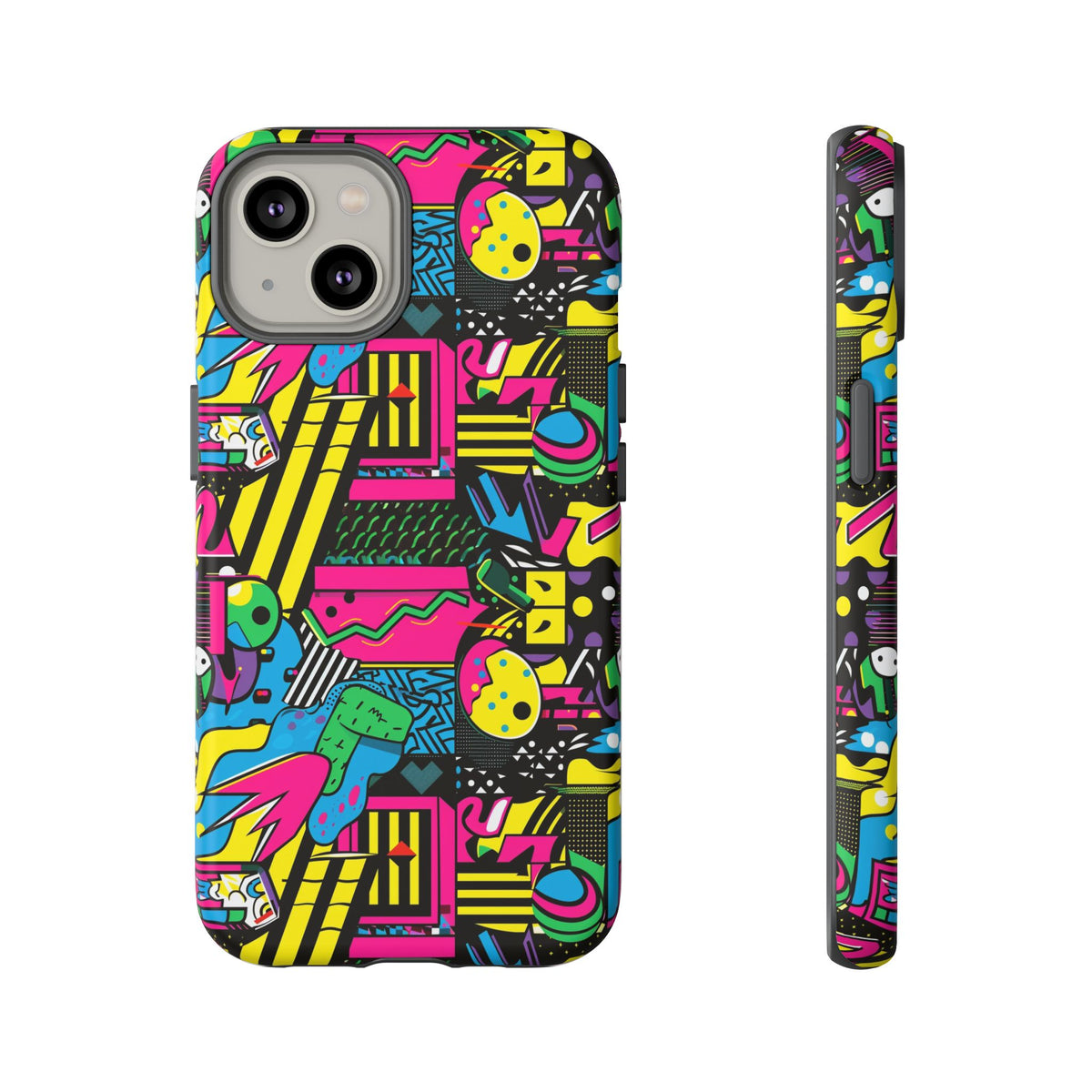 Retro 80s Seamless Phone Case – Vintage Style Meets Modern Protection 146