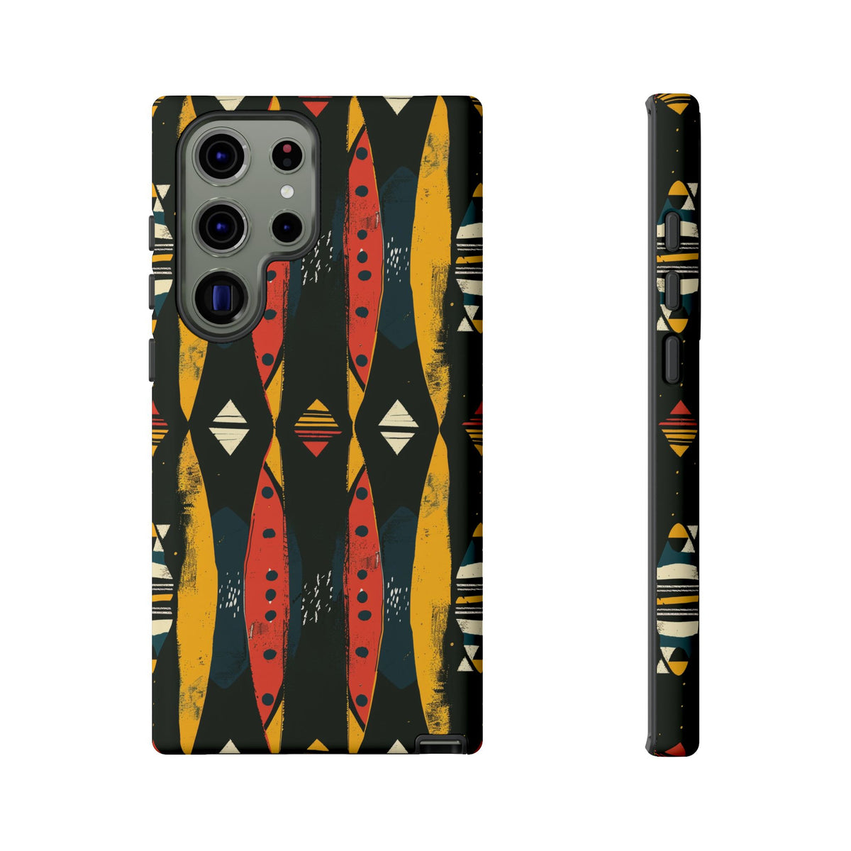 Stylish African Pattern Phone Case – Unique and Vibrant Protection 156