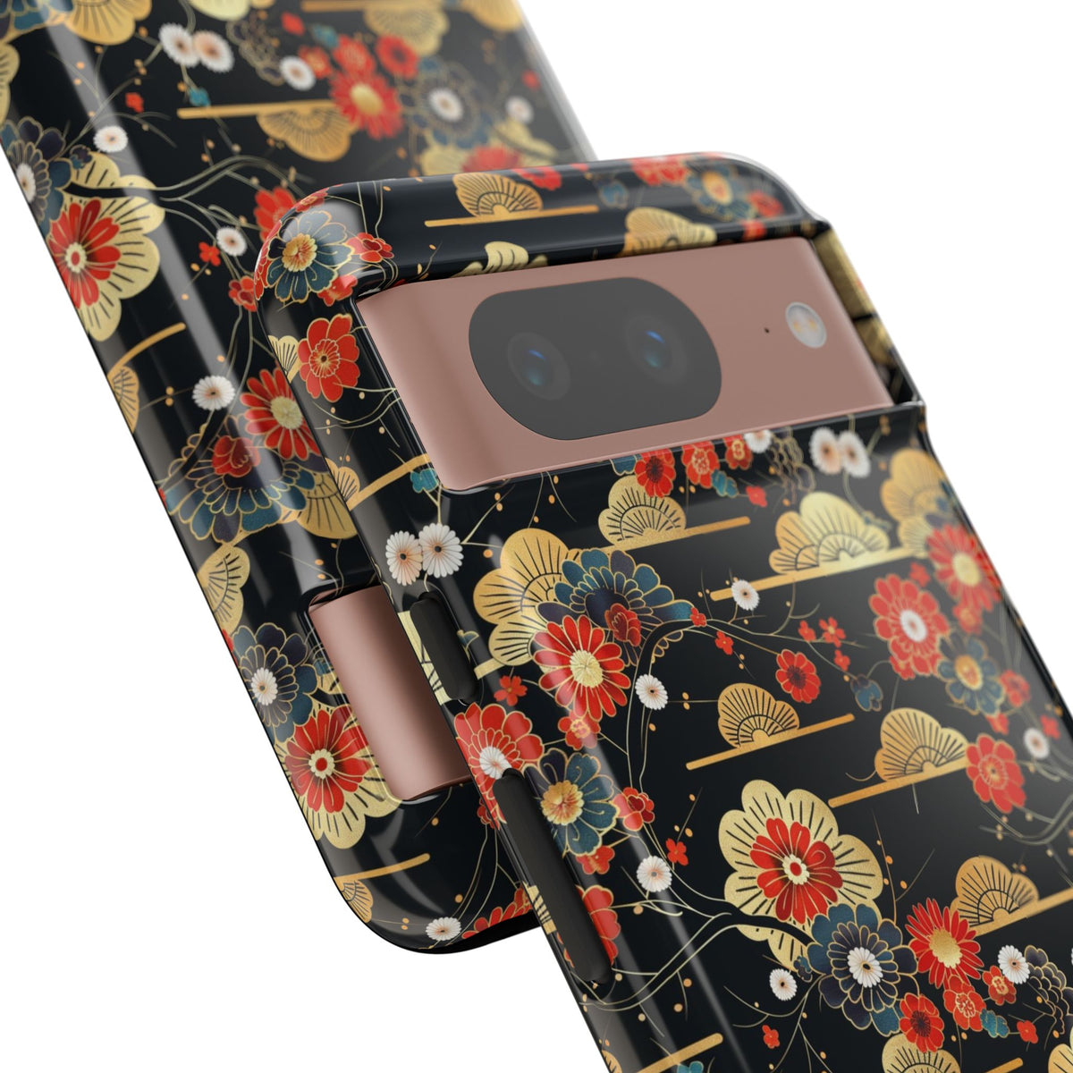 Japanese Pattern Phone Case – Elegant & Timeless Design for Your Phone 063