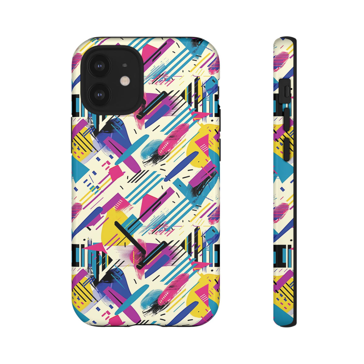 Retro 80s Seamless Phone Case – Vintage Style Meets Modern Protection 134