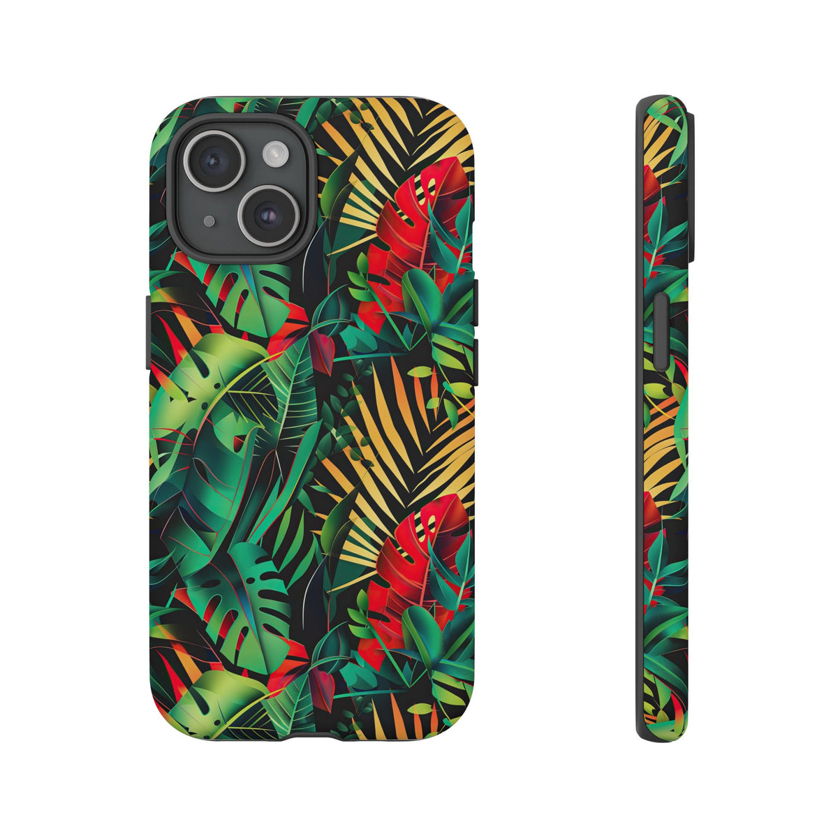 Jungle Collage Phone Case – Vibrant & Durable Nature-Inspired Protection