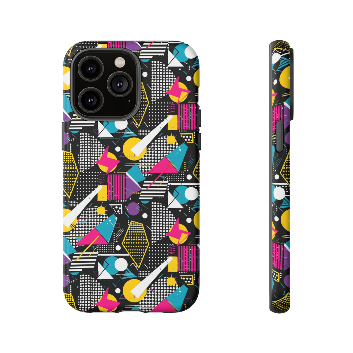 Retro 80s Seamless Phone Case – Vintage Style Meets Modern Protection 173