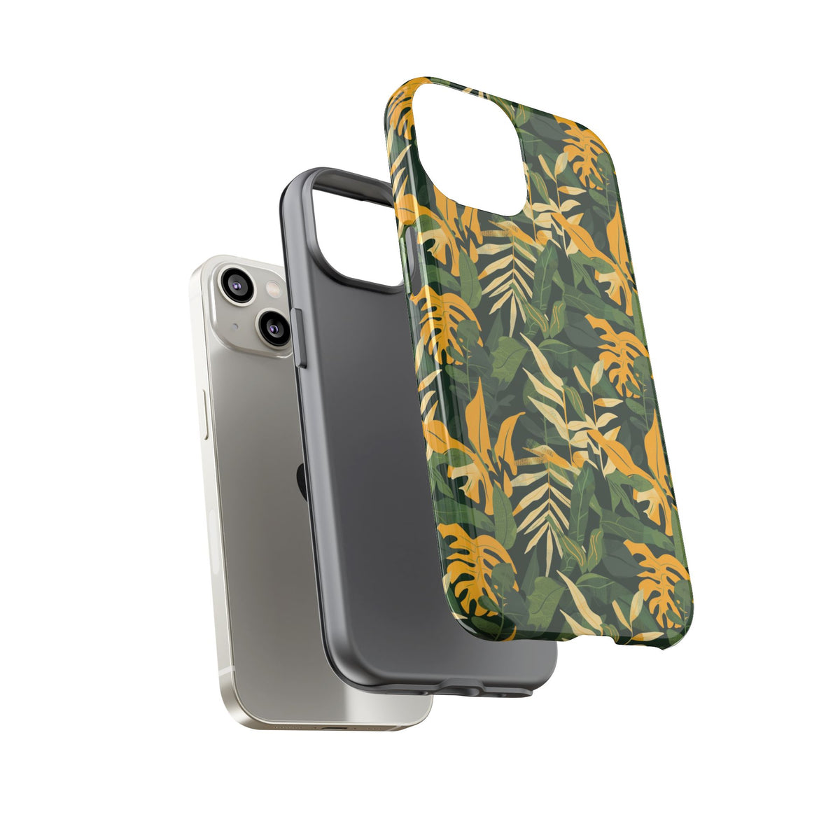 Jungle Pattern Phone Case – Exotic & Lush Design for Your Phone 347